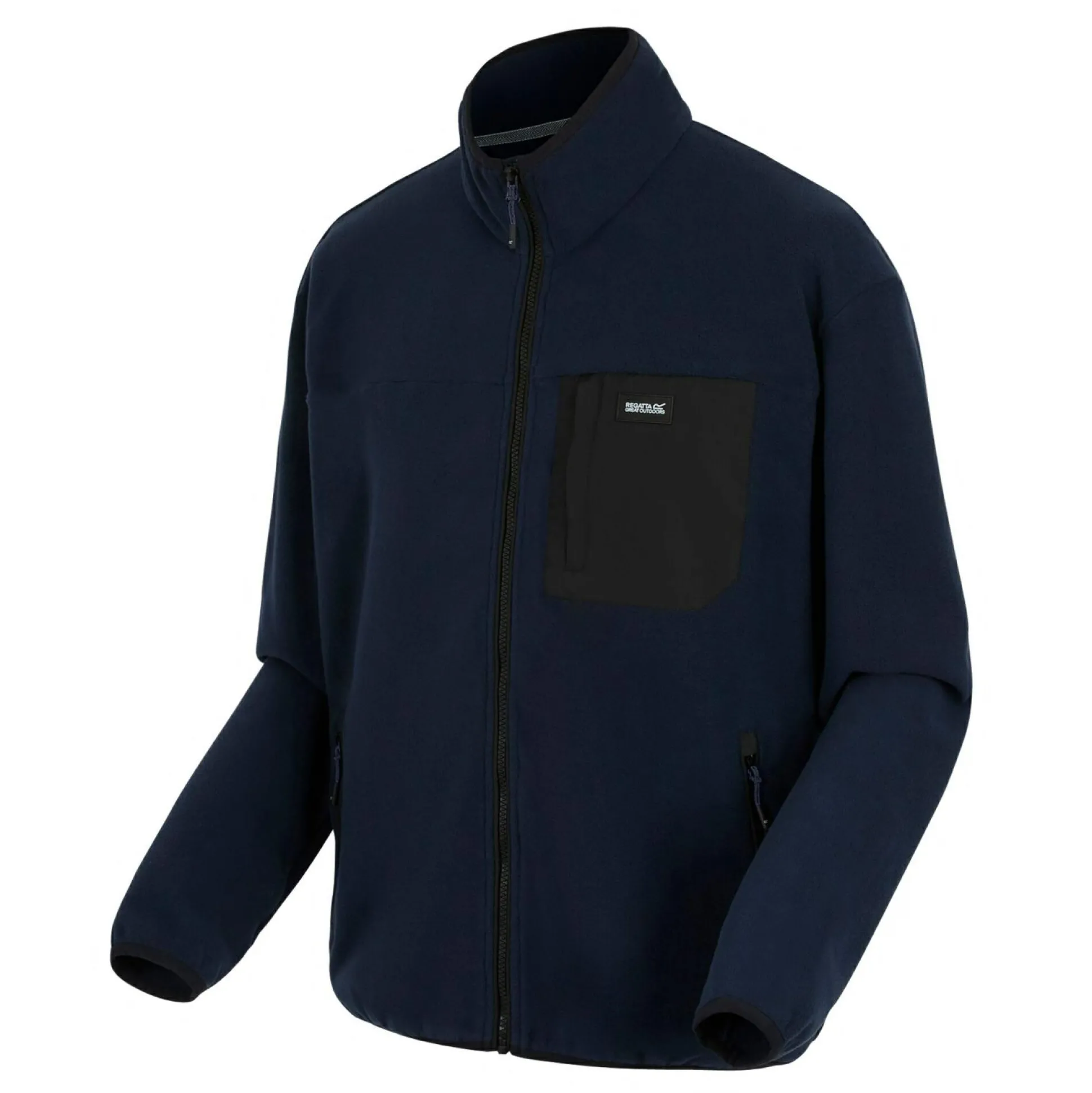 Men's Frankie Full Zip Fleece | Navy Blue