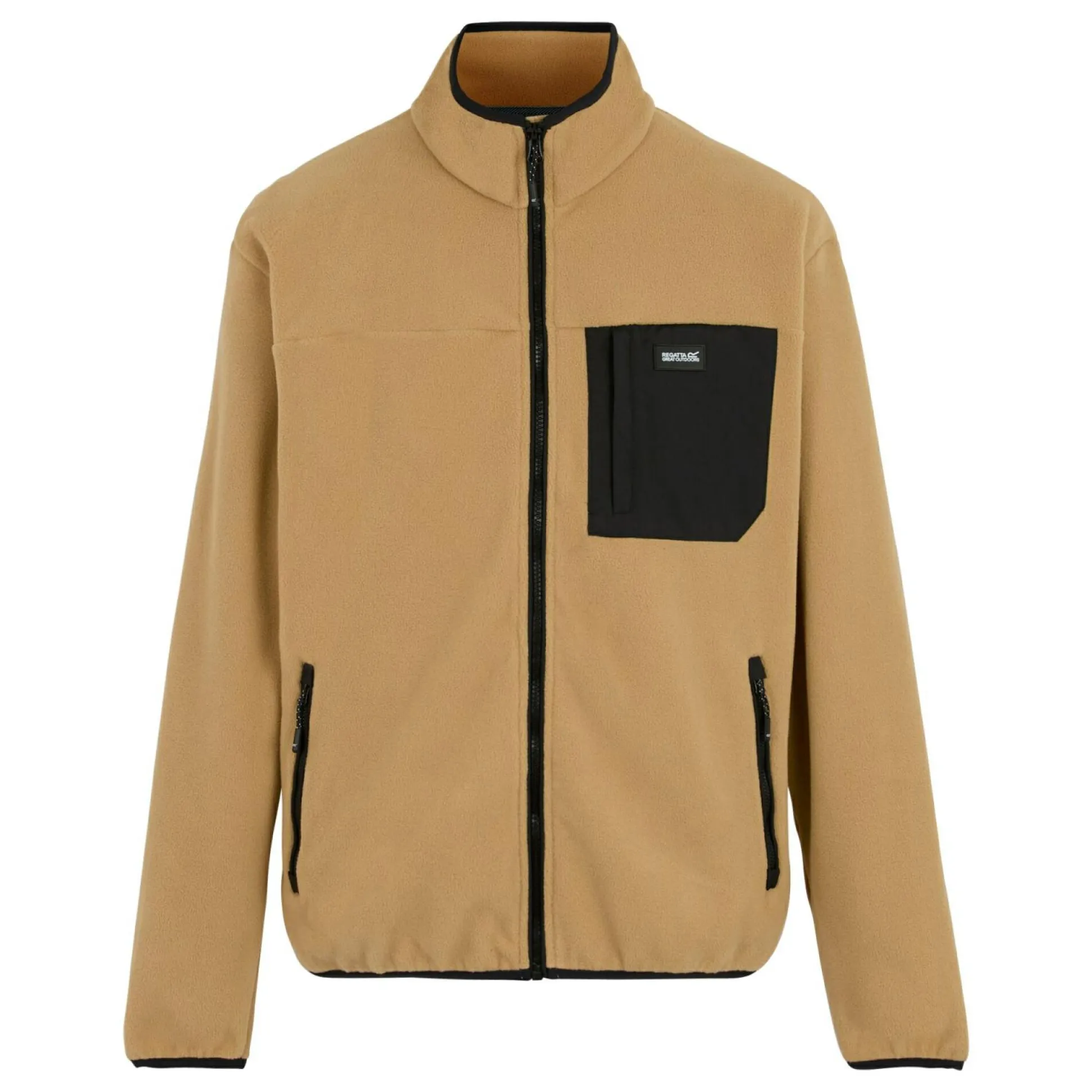 Men's Frankie Full Zip Fleece | Beige