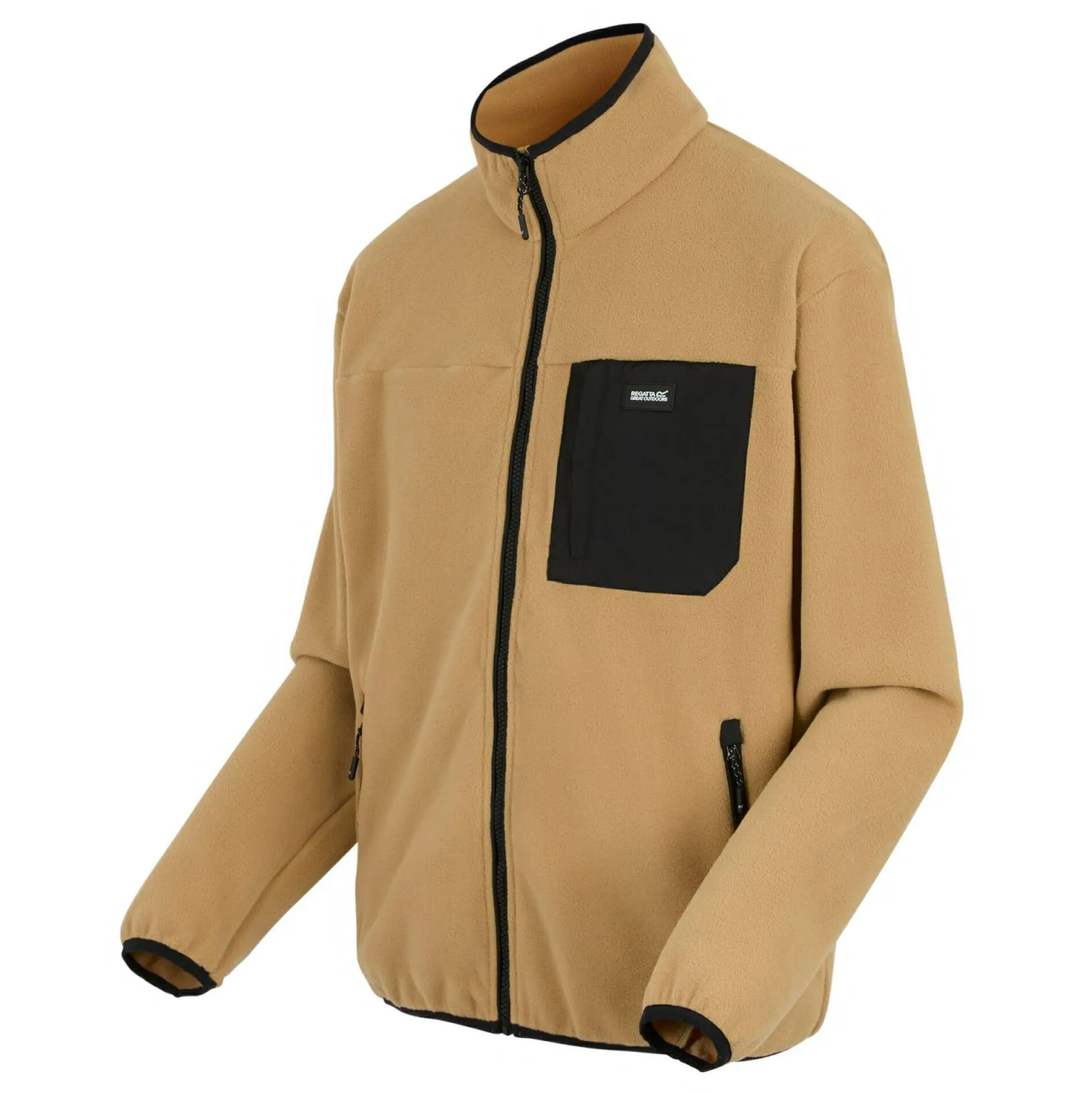 Men's Frankie Full Zip Fleece | Beige