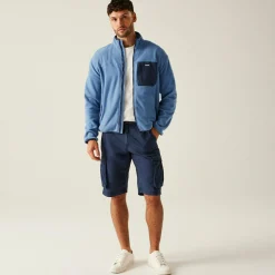 Men's Frankie Full Zip Fleece | Coronet Blue Navy