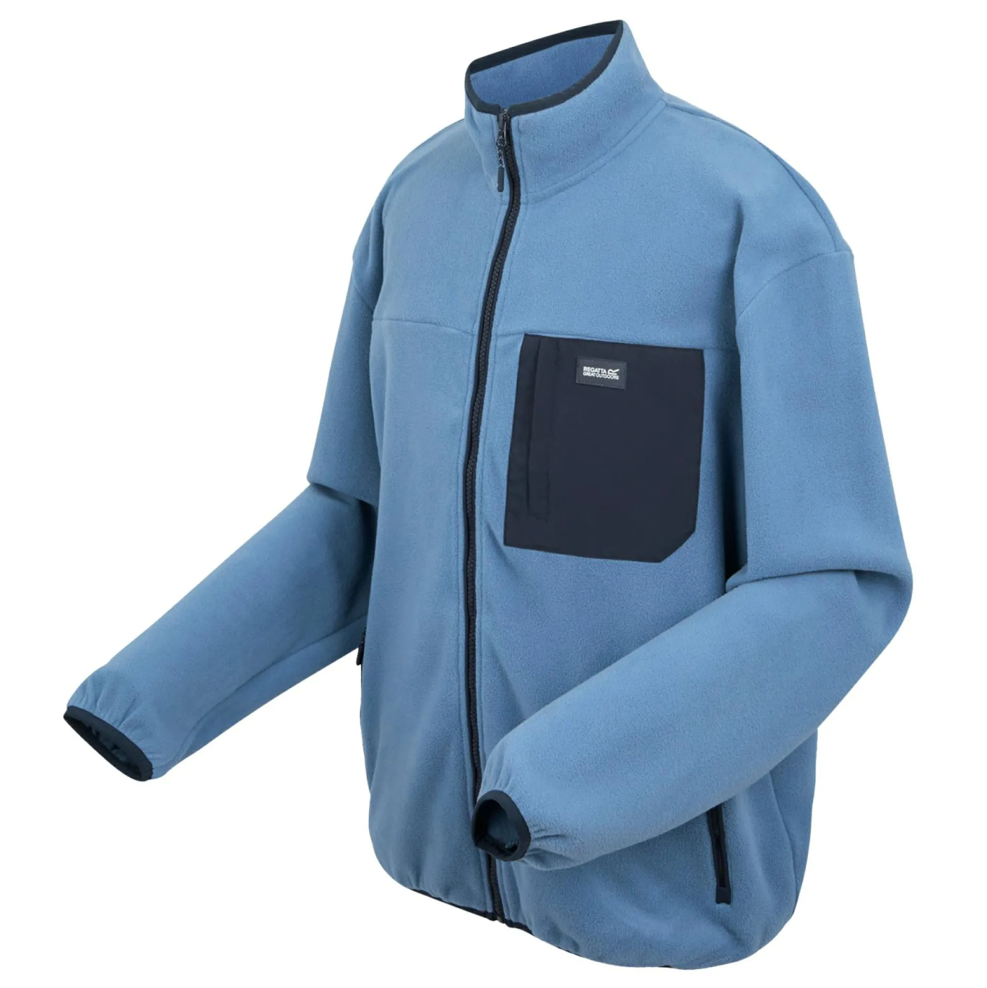 Men's Frankie Full Zip Fleece | Coronet Blue Navy