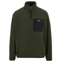 Men's Frankie Half Zip Fleece | Dark Khaki