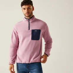 Men's Frankie Half Zip Fleece | Lilas Navy