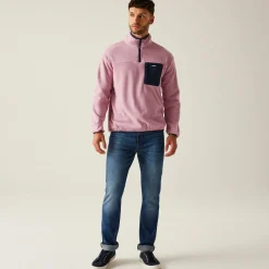 Men's Frankie Half Zip Fleece | Lilas Navy