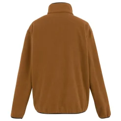 Men's Frankie Half Zip Fleece | Brown