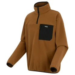 Men's Frankie Half Zip Fleece | Brown