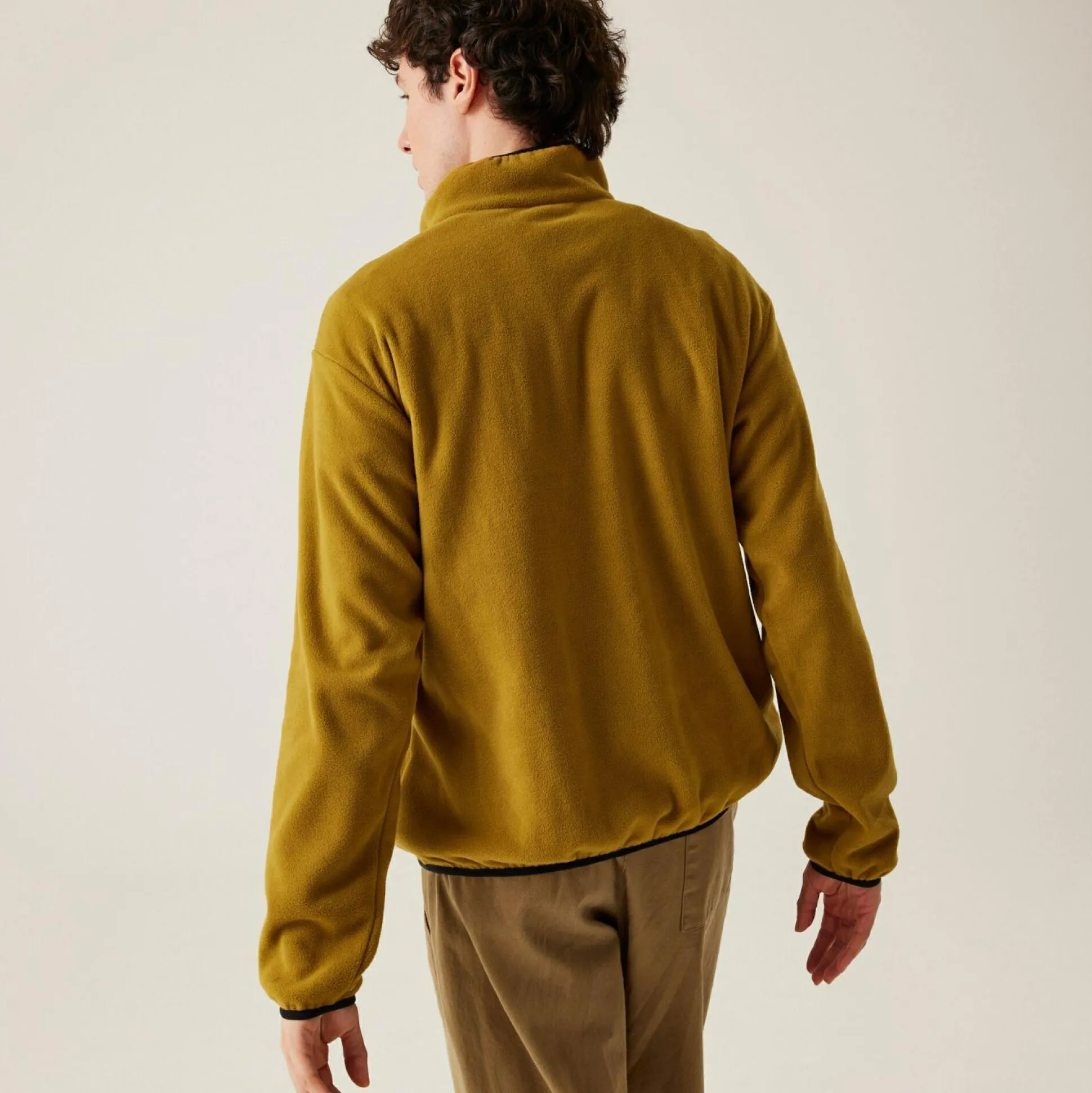 Men's Frankie Half Zip Fleece | Cumin