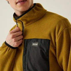 Men's Frankie Half Zip Fleece | Cumin