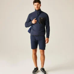 Men's Frankie Half Zip Fleece | Navy Blue