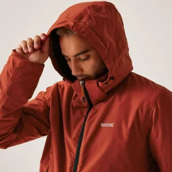 Men's Frelton Waterproof Insulated Jacket | Red Ochre Black