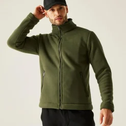 Men's Garrian II Full Zip Fleece | Dark Khaki