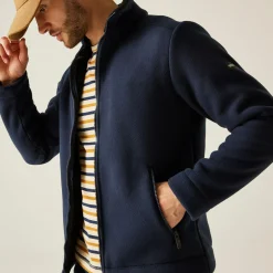 Men's Garrian II Full Zip Fleece | Navy Blue