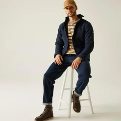 Men's Garrian II Full Zip Fleece | Navy Blue