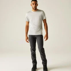 Men's Geo II Softshell Walking Trousers | Ash Grey