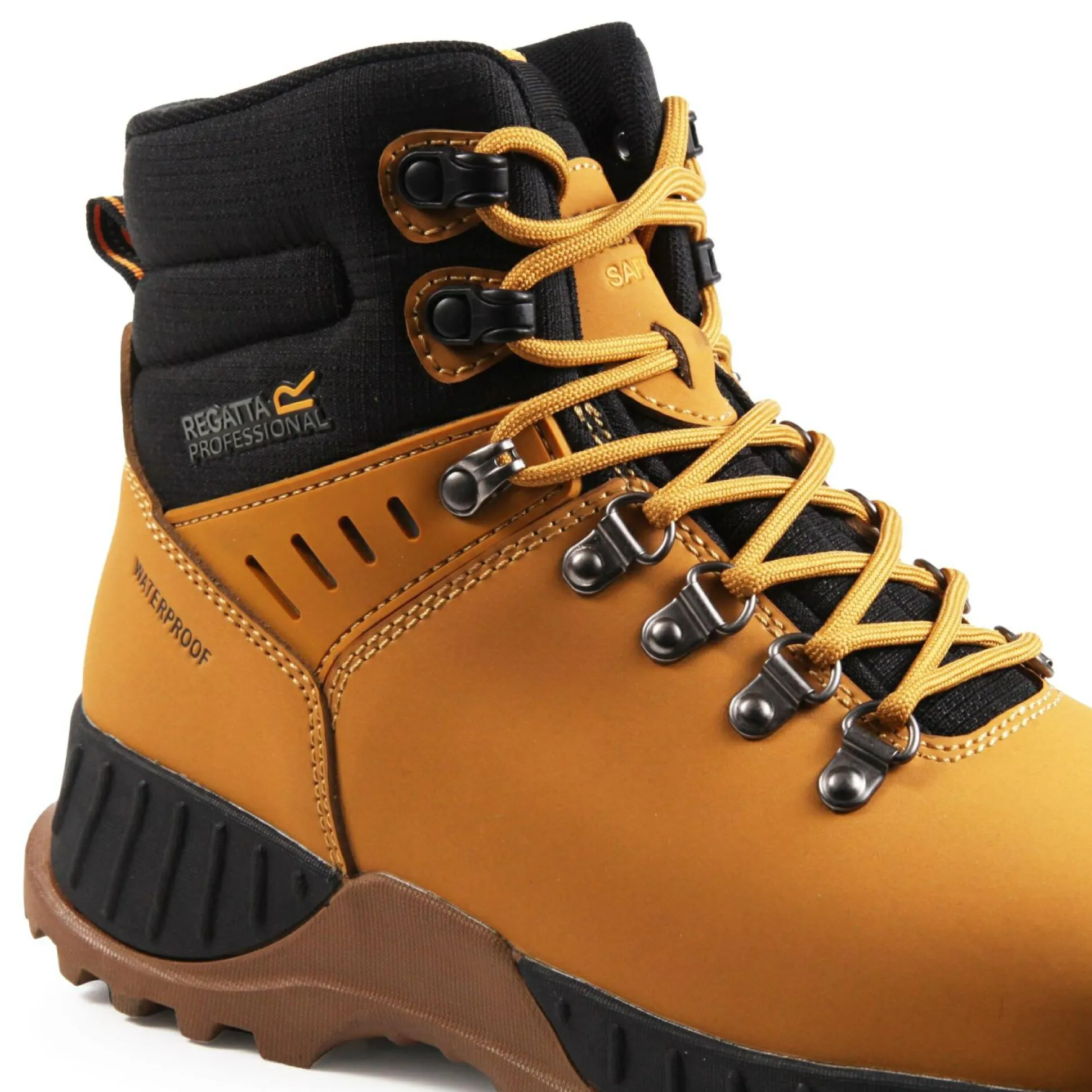 Men's Grindstone Waterproof Safety Boots | Honey Black