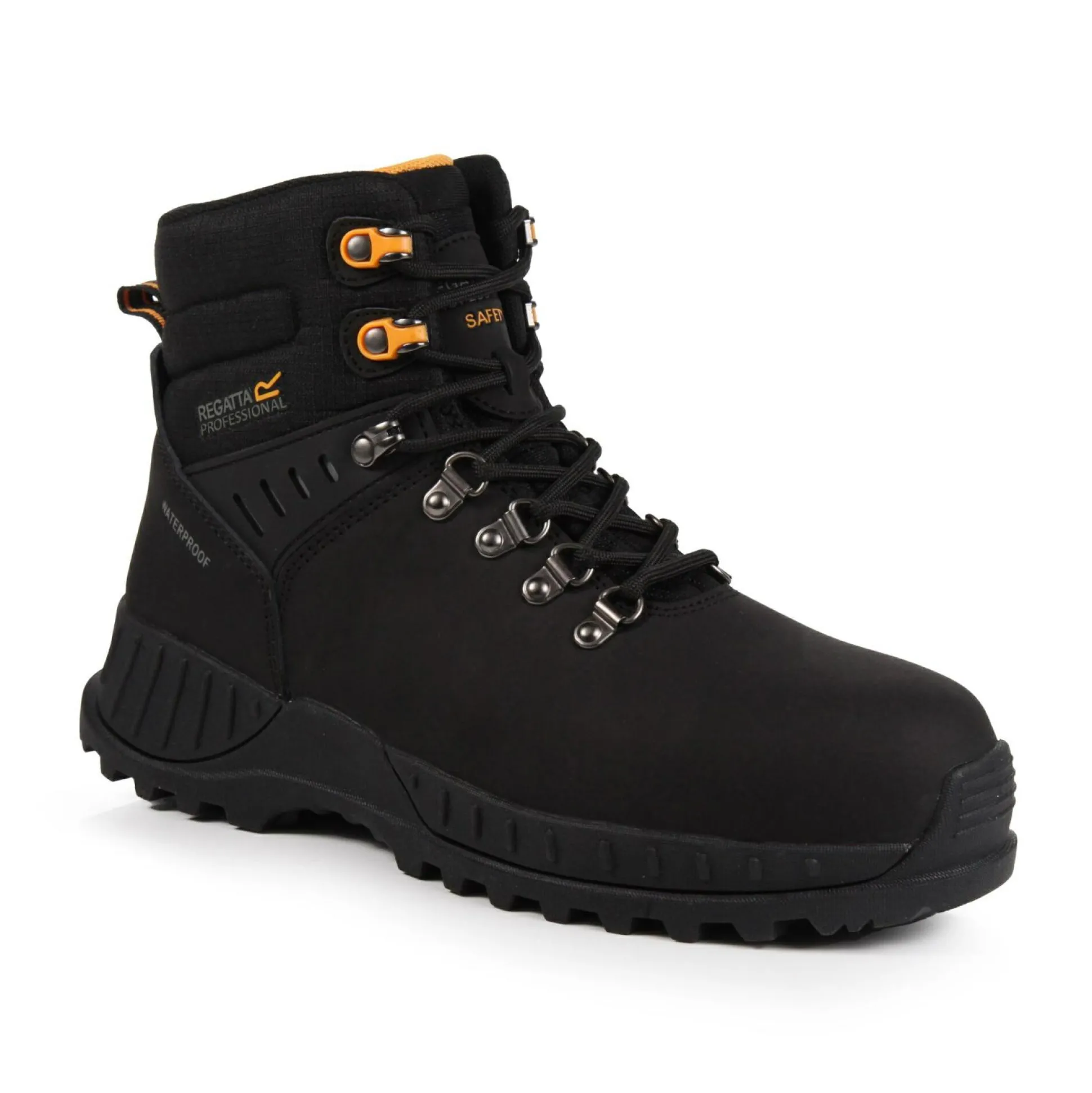 Men's Grindstone Waterproof Safety Boots | Black