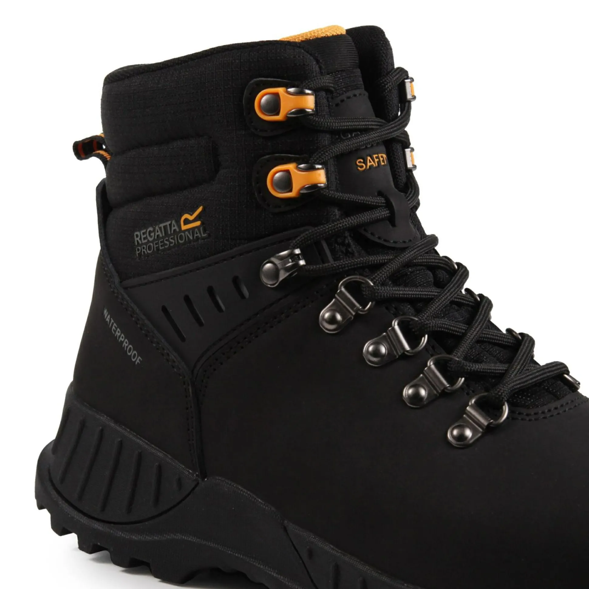 Men's Grindstone Waterproof Safety Boots | Black