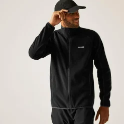 Men's Hadfield Full Zip Fleece | Black