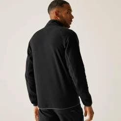 Men's Hadfield Full Zip Fleece | Black