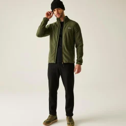 Men's Hadfield Full Zip Fleece | Olive Green