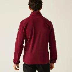 Men's Hadfield Full Zip Fleece | Dark Maroon