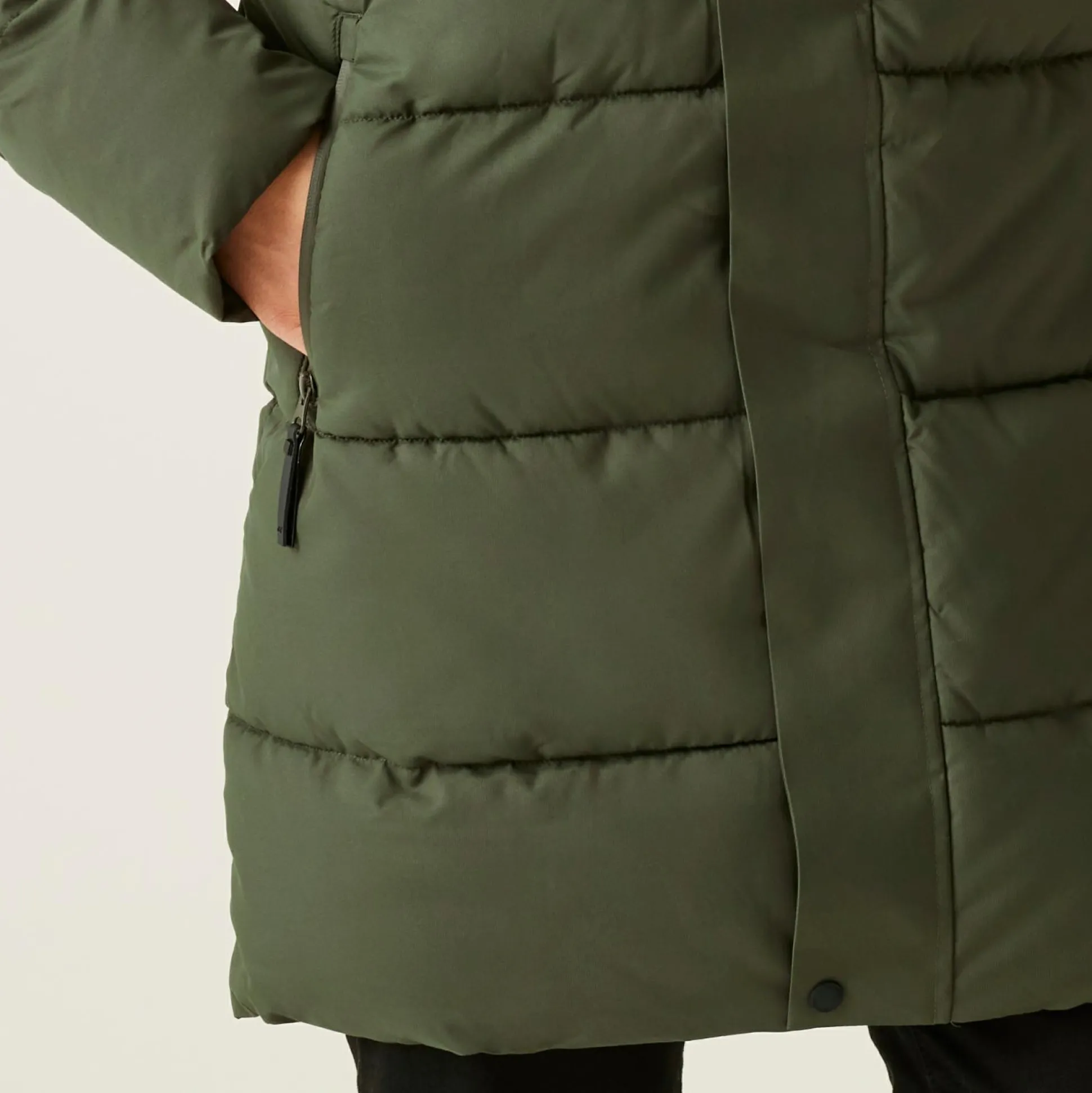 Men's Hayleyn Padded Jacket | Dark Khaki