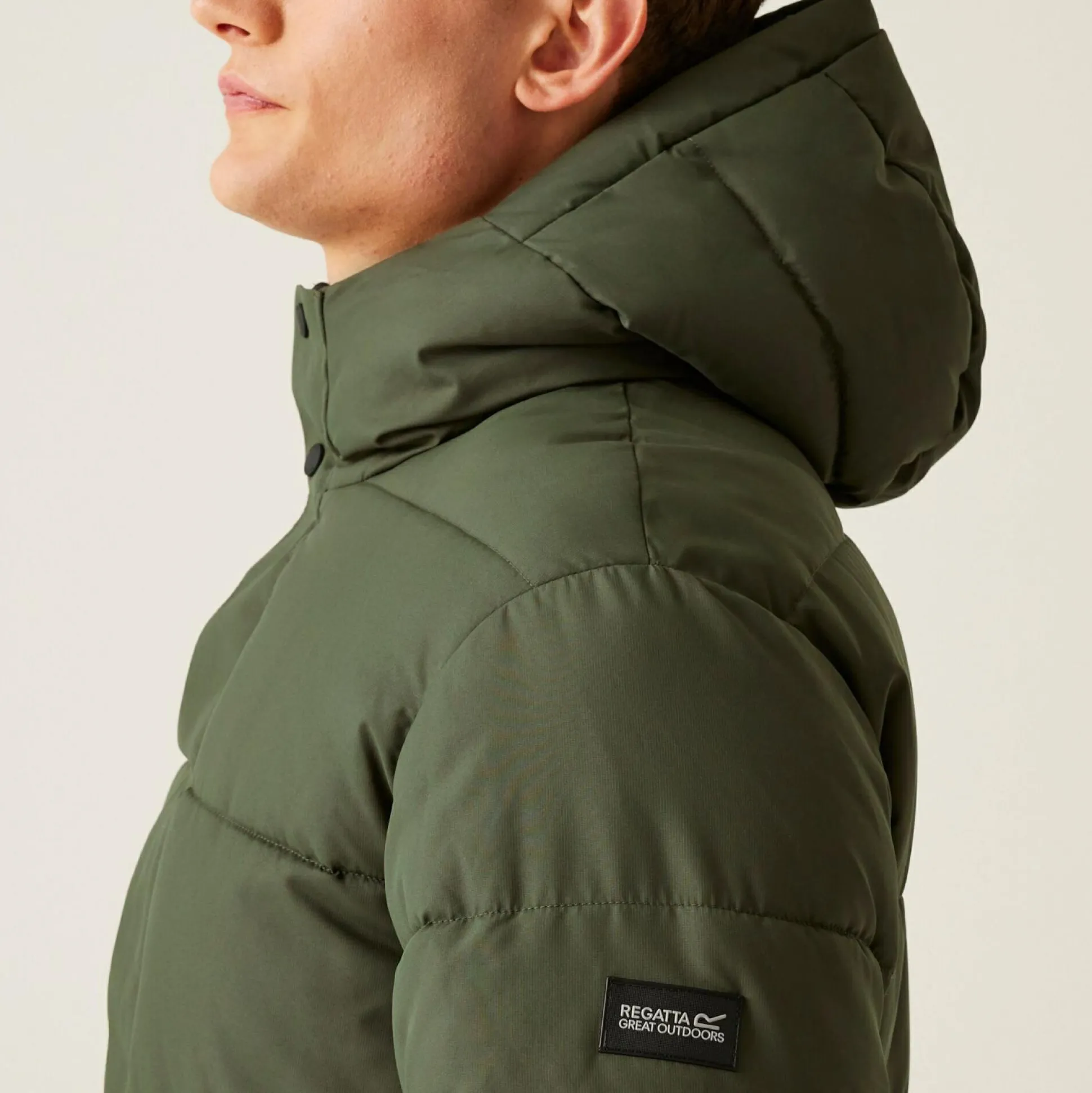 Men's Hayleyn Padded Jacket | Dark Khaki