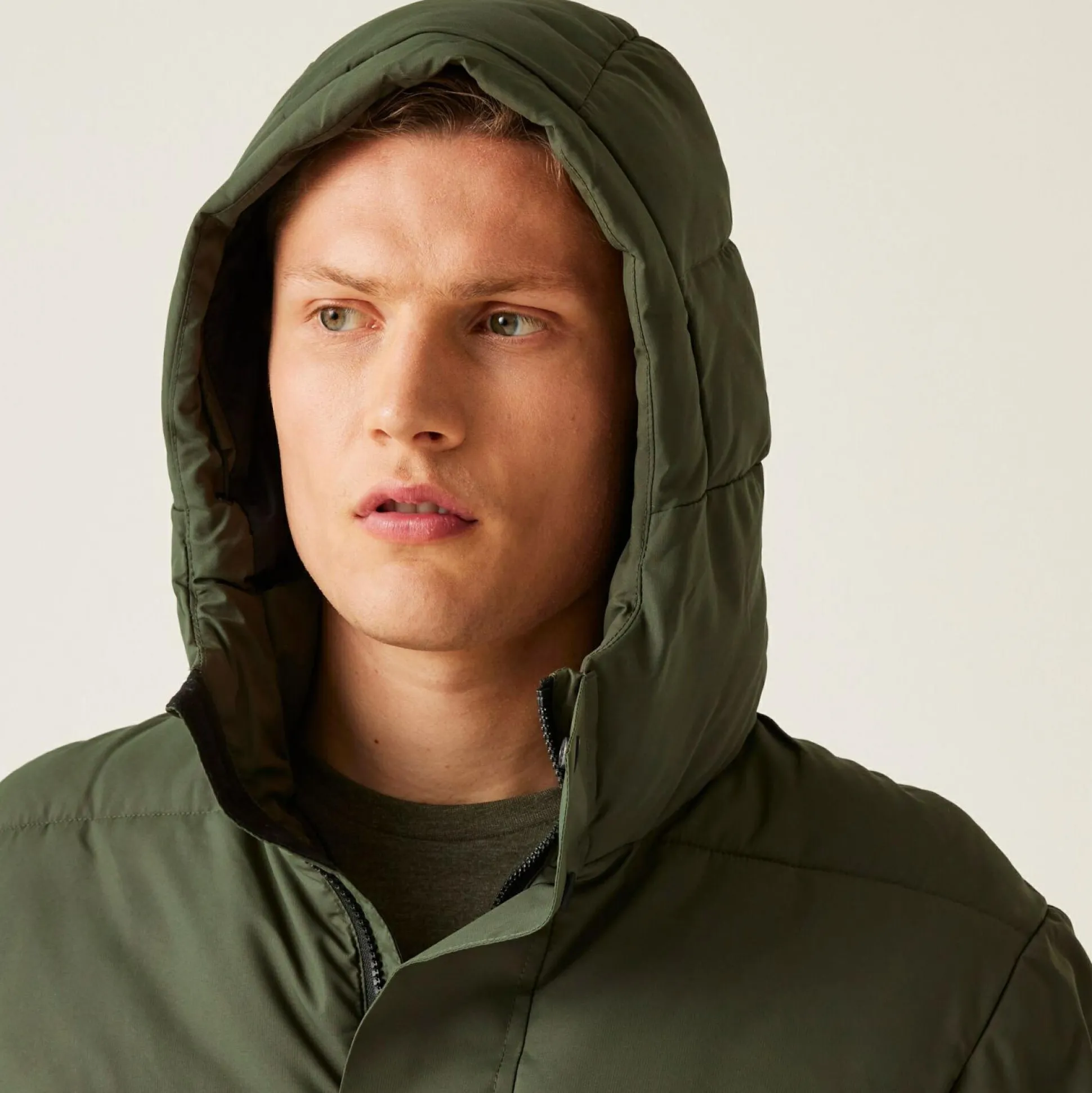 Men's Hayleyn Padded Jacket | Dark Khaki