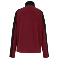 Men's Hedman II Heavyweight Full Zip Fleece | Dark Maroon Black
