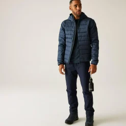 Men's Helfa Insulated Quilted Jacket | Navy Blue
