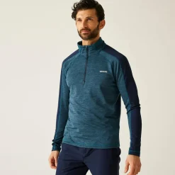 Men's Hepley Half Zip Fleece | Navy Blue