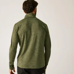 Men's Hepley Half Zip Fleece | Green