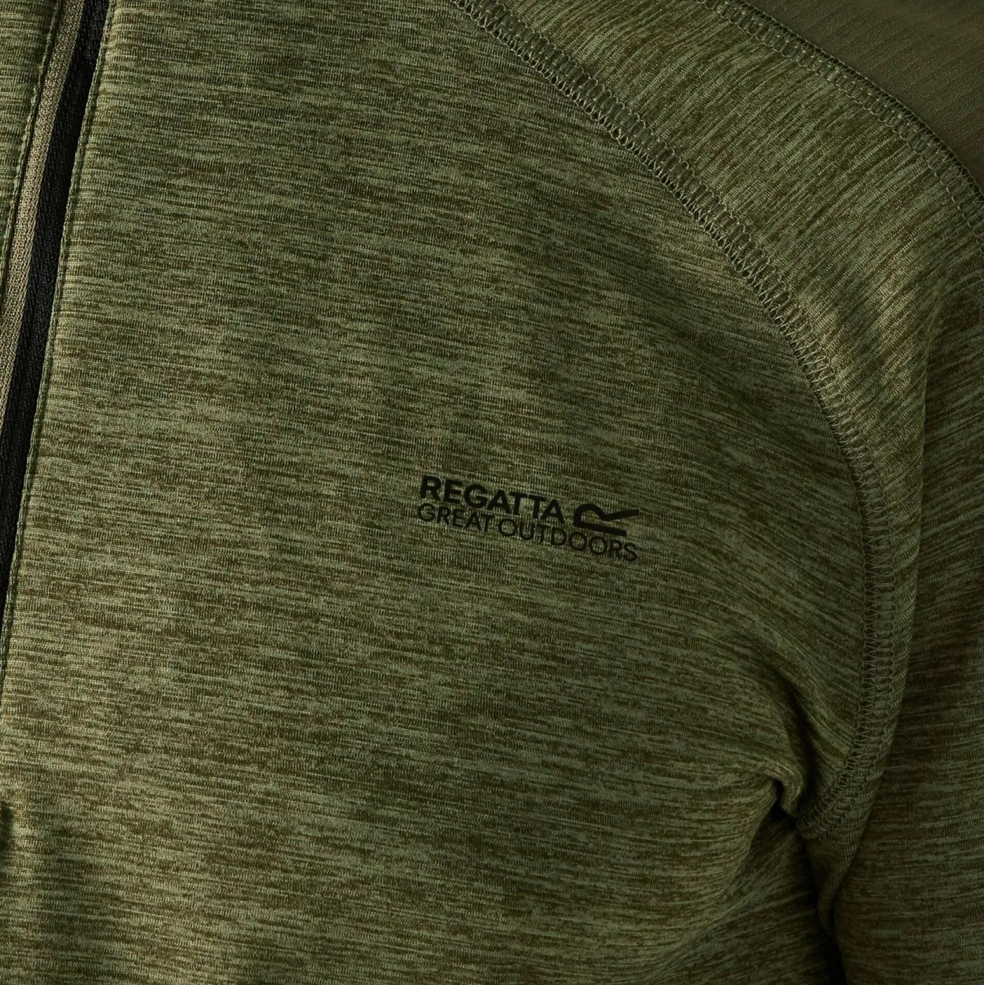 Men's Hepley Half Zip Fleece | Green
