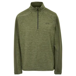 Men's Hepley Half Zip Fleece | Green