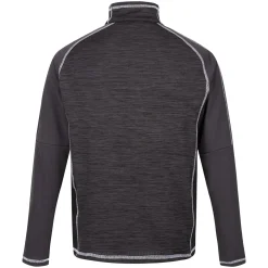 Men's Hepley Half Zip Lightweight Fleece | Ash Black