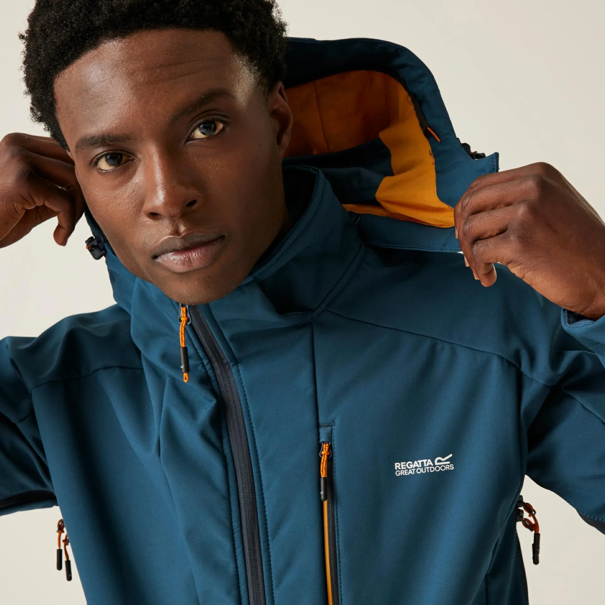 Men's Hewitts X Softshell Jacket | Moonlight Denin Fox