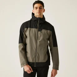Men's Highton IV Stretch Waterproof Jacket | Treetop Black