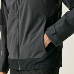 Men's Highton IV Stretch Waterproof Jacket | Ash Black