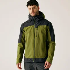 Men's Highton IV Stretch Waterproof Jacket | Nephrite Green Ash