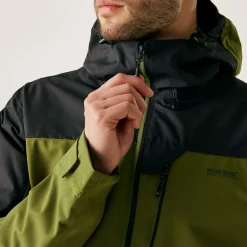 Men's Highton IV Stretch Waterproof Jacket | Nephrite Green Ash