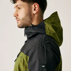 Men's Highton IV Stretch Waterproof Jacket | Nephrite Green Ash