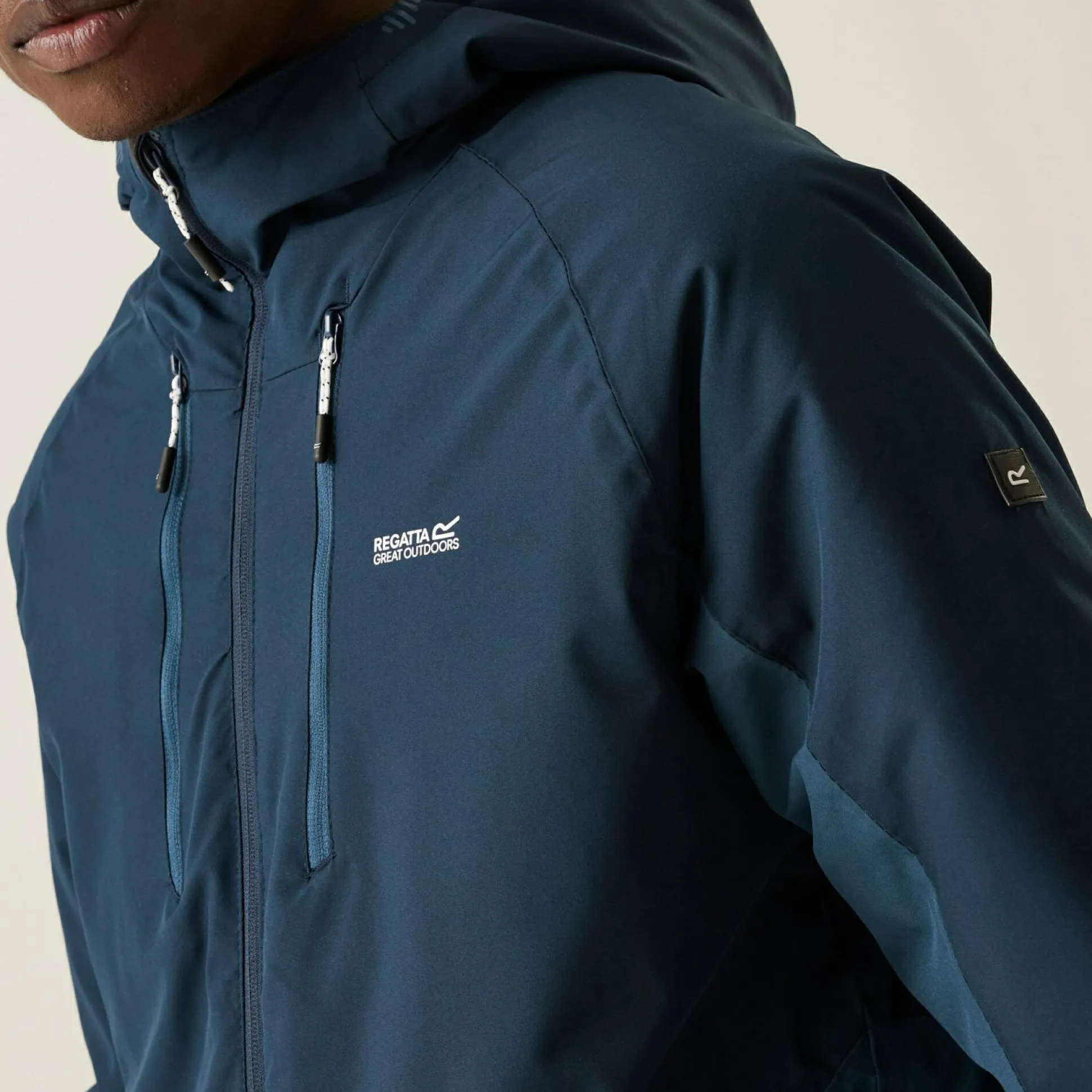 Men's Highton Stretch Padded Jacket III | Navy Moonlight Denim