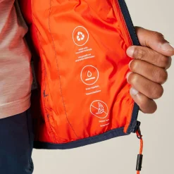 Men's Hillpack II Insulated Jacket | Moonlight Denim Tangerine Tango