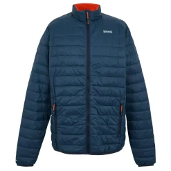 Men's Hillpack II Insulated Jacket | Moonlight Denim Tangerine Tango