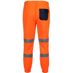 Men's Hi-Vis Joggers | Orange Navy