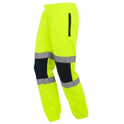 Men's Hi-Vis Joggers | Yellow Navy