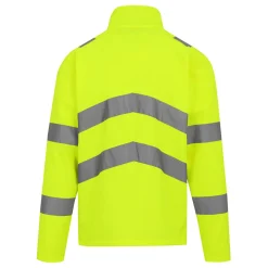 Men's Hi-Vis Pro Contract Ablaze 2 Layer Softshell Jacket | Yellow