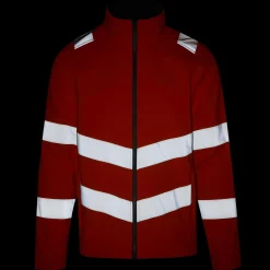 Men's Hi-Vis Pro Contract Ablaze 2 Layer Softshell Jacket | Orange