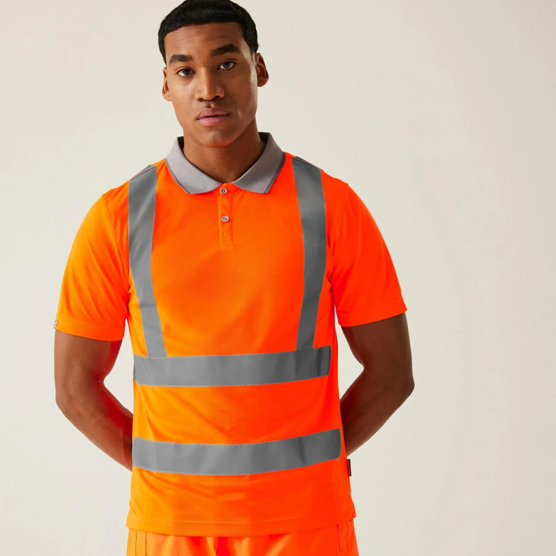 Men's Hi-Vis Pro Contract Polo | Orange