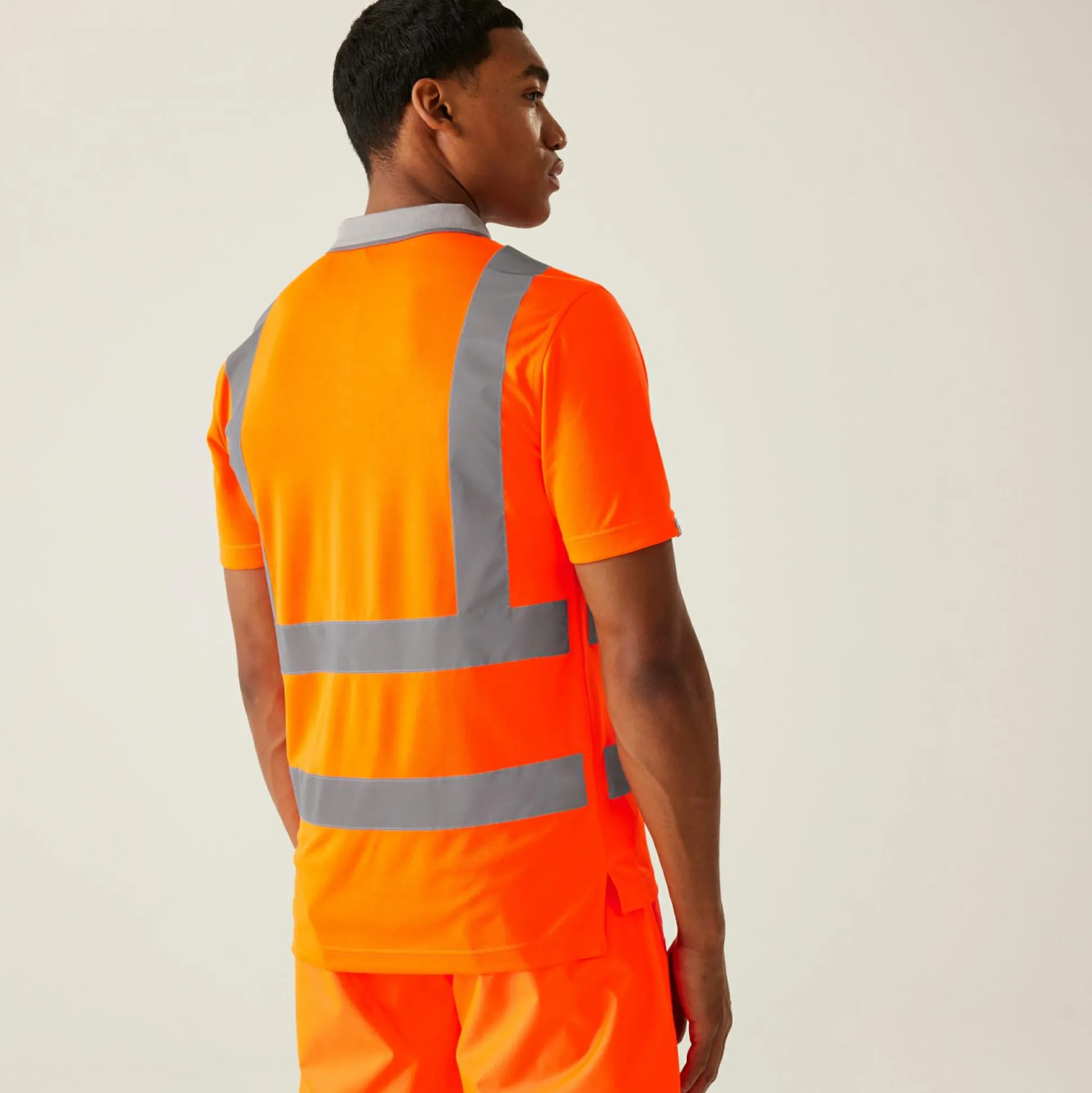 Men's Hi-Vis Pro Contract Polo | Orange